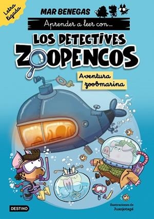 Aprender a leer con... Los Detectives Zoopencos. Letra ligada 1. Aventura zoobma | 9788408318002 | Benegas, Mar | Librería Castillón - Comprar libros online Aragón, Barbastro