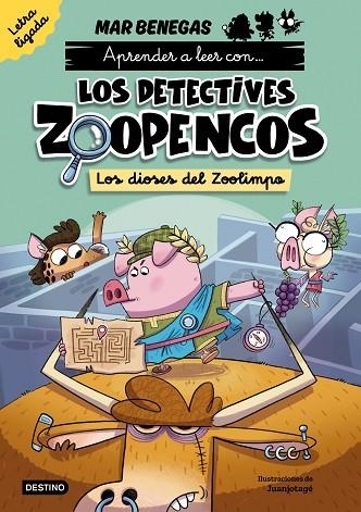Aprender a leer con... Los Detectives Zoopencos Letra ligada 2. Los dioses del Z | 9788408318026 | Benegas, Mar | Librería Castillón - Comprar libros online Aragón, Barbastro