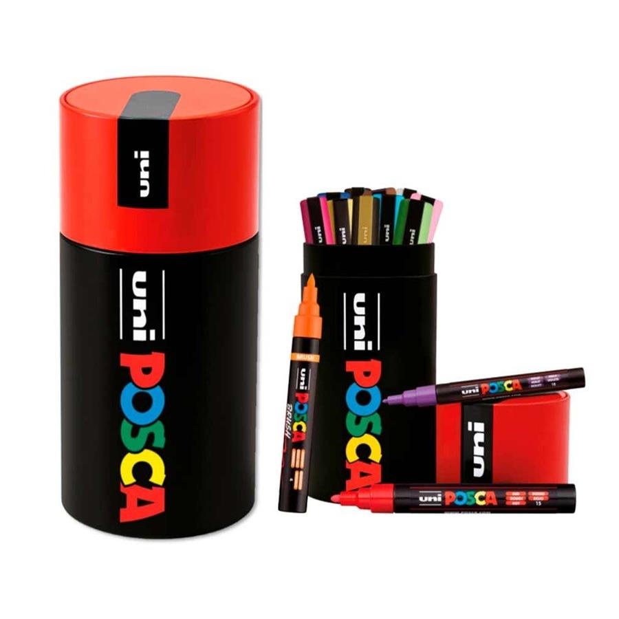 POSCA METAL TUBE FULL SET | 3701614902564 | Librería Castillón - Comprar libros online Aragón, Barbastro