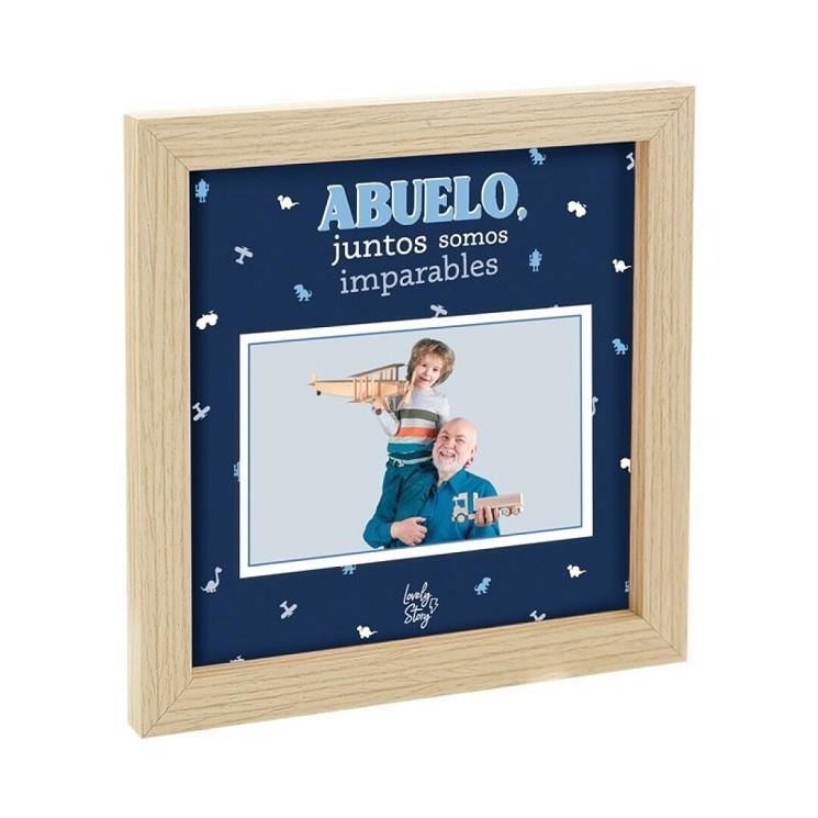 MARCO FOTOS MADERA ABUELO JUNTOS SOMOS IMPARABLES | 8435458202294 | Librería Castillón - Comprar libros online Aragón, Barbastro