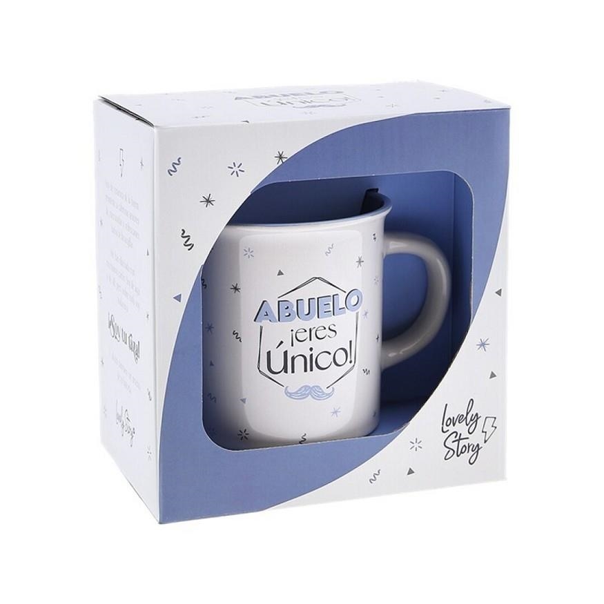TAZA VINTAGE 400 ML ABUELO ERES ÚNICO | 8435458006441 | Librería Castillón - Comprar libros online Aragón, Barbastro