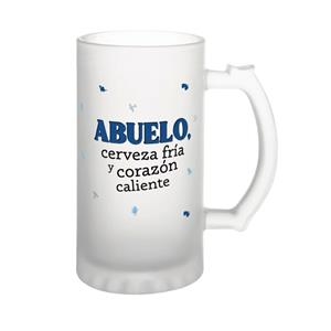 JARRA CERVEZA ABUELO CERVEZA FRIA CORAZÓN CALIENTE | 8435458202393 | Librería Castillón - Comprar libros online Aragón, Barbastro