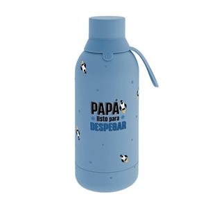 BOTELLA TERMICA 500 ML AZUL PETROLEO PAPA LISTO PARA DESPEGAR | 8435458199273 | Librería Castillón - Comprar libros online Aragón, Barbastro