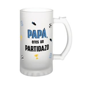 JARRA CERVEZA PAPÁ ERES UN PARTIDAZO | 8435458207350 | Librería Castillón - Comprar libros online Aragón, Barbastro
