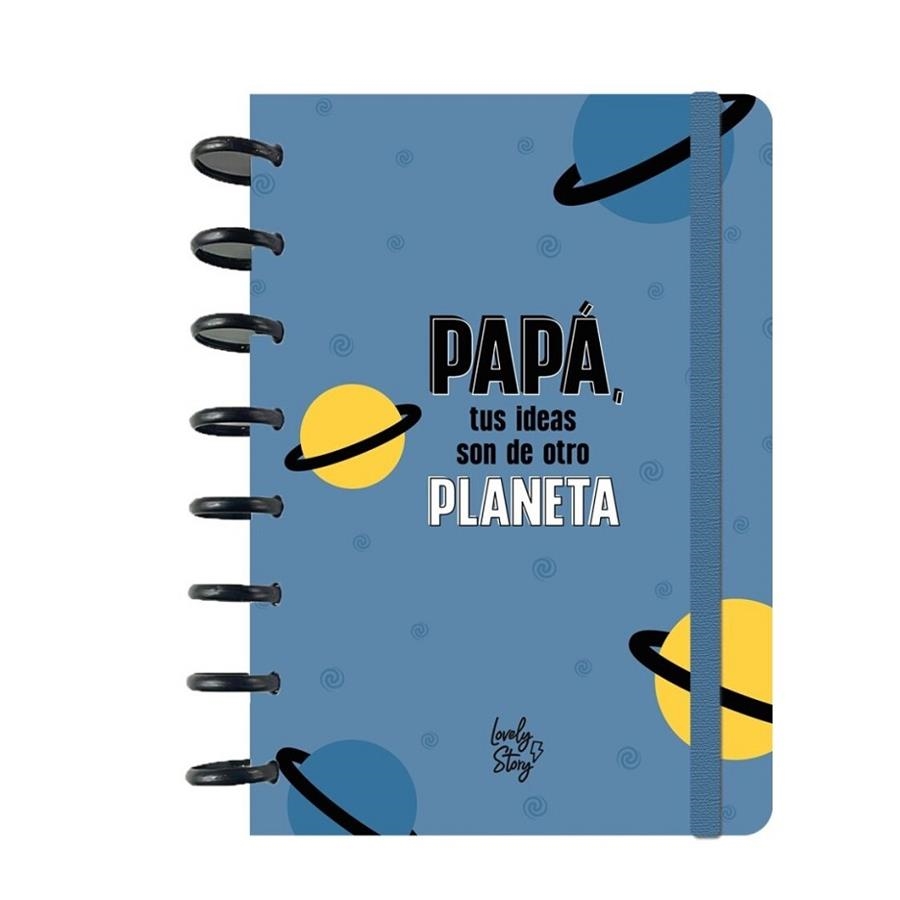 CUADERNO SMART BOOK A5 100H CDL PAPÁ TUS IDEAS SON DE OTRO PLANETA | 8435458196104 | Librería Castillón - Comprar libros online Aragón, Barbastro
