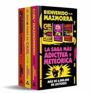 Pack Bienvenido a la mazmorra (Carl el Mazmorrero | El juicio final de Carl | El libro de cocina del anarquista) (Carl el Mazmorrero) | 9788410466524 | Dinniman, Matt | Librería Castillón - Comprar libros online Aragón, Barbastro