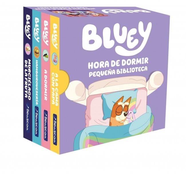 Bluey. Libro juguete - Hora de dormir. Pequeña biblioteca (edición en español) | 9788448872823 | Bluey | Librería Castillón - Comprar libros online Aragón, Barbastro