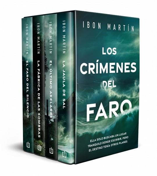 Estuche Los Crímenes del Faro | 9788466390286 | Martín, Ibon | Librería Castillón - Comprar libros online Aragón, Barbastro