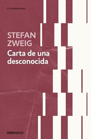 Carta de una desconocida | 9788466378994 | Zweig, Stefan | Librería Castillón - Comprar libros online Aragón, Barbastro