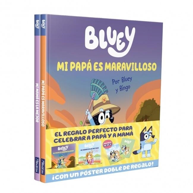 Bluey. Un cuento - ¡Papá y Mamá son geniales! Pack con dos libros de Bluey para celebrar con Papá y Mamá | 9788448873394 | Bluey | Librería Castillón - Comprar libros online Aragón, Barbastro