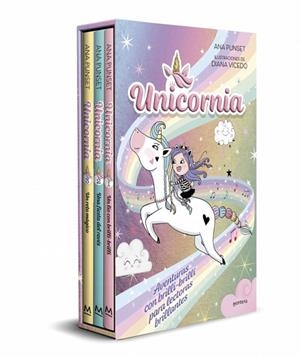 Unicornia - Estuche especial Unicornia: libros 1 al 3 | 9791387598068 | Punset, Ana | Librería Castillón - Comprar libros online Aragón, Barbastro