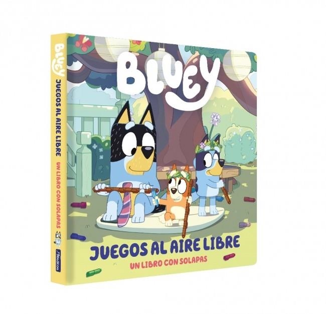 Bluey. Libro de cartón con solapas - Juegos al aire libre | 9788448872731 | Bluey | Librería Castillón - Comprar libros online Aragón, Barbastro