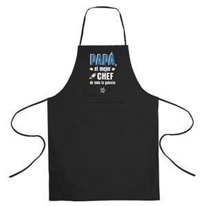 DELANTAL PAPÁ EL MEJOR CHEF DE TODA LA GALAXIA | 8435458202485 | Librería Castillón - Comprar libros online Aragón, Barbastro