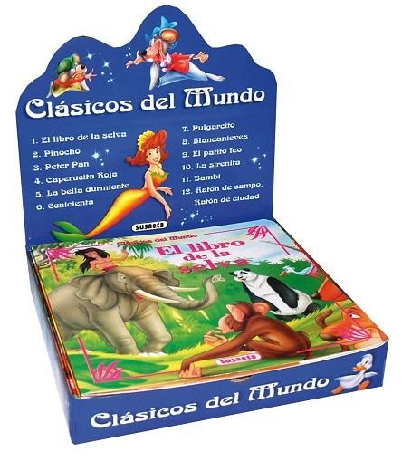 Clásicos del mundo (12 títulos) | 9788467701197 | Susaeta, Equipo | Librería Castillón - Comprar libros online Aragón, Barbastro