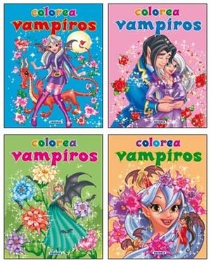 Colorea vampiros (4 títulos) | 9788467702071 | Susaeta, Equipo | Librería Castillón - Comprar libros online Aragón, Barbastro