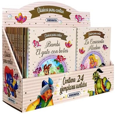 Estuche Clásicos para contar (24 ejemplares) | 9788467777116 | Ediciones, Susaeta | Librería Castillón - Comprar libros online Aragón, Barbastro