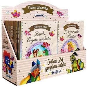 Estuche Clásicos para contar (24 ejemplares) | 9788467777116 | Ediciones, Susaeta | Librería Castillón - Comprar libros online Aragón, Barbastro