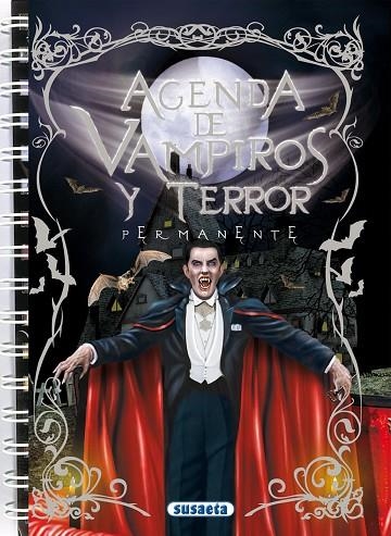 Agenda escolar permanente - Vampiros y terror | 9788467701449 | Susaeta, Equipo | Librería Castillón - Comprar libros online Aragón, Barbastro