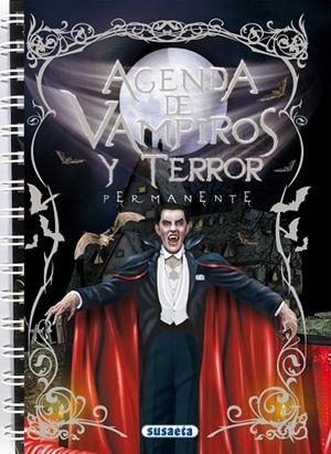 Agenda escolar permanente - Vampiros y terror | 9788467701449 | Susaeta, Equipo | Librería Castillón - Comprar libros online Aragón, Barbastro
