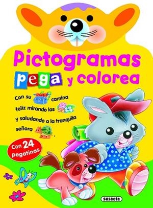 Pictogramas - Pega y colorea conejito | 9788467784053 | Ediciones, Susaeta | Librería Castillón - Comprar libros online Aragón, Barbastro