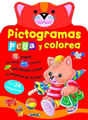 Pictogramas - Pega y colorea conejito | 9788467784060 | Ediciones, Susaeta | Librería Castillón - Comprar libros online Aragón, Barbastro