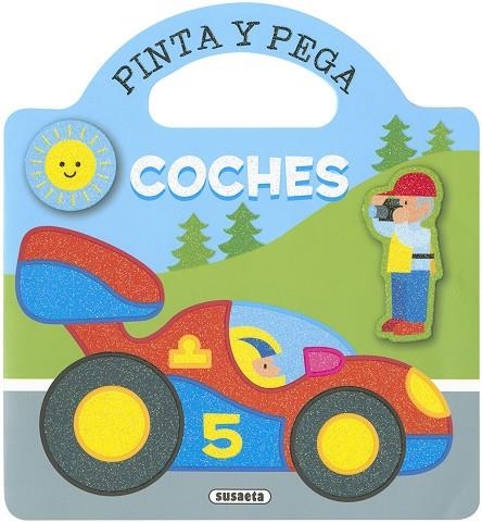 Coches (pinta y pega) | 9788467778564 | Busquets, Jordi | Librería Castillón - Comprar libros online Aragón, Barbastro