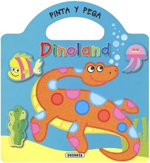 Pinta y pega - Dinoland 3 | 9788467782141 | Busquets, Jordi | Librería Castillón - Comprar libros online Aragón, Barbastro