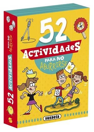 52 actividades para no aburrirse | 9788467770308 | Ediciones, Susaeta | Librería Castillón - Comprar libros online Aragón, Barbastro