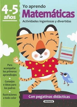 Matemática 4-5 años | 9788411964067 | Susaeta, Equipo | Librería Castillón - Comprar libros online Aragón, Barbastro