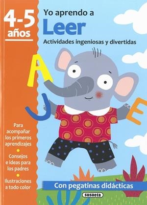 Leer 4-5 años | 9788411964104 | Susaeta, Equipo | Librería Castillón - Comprar libros online Aragón, Barbastro