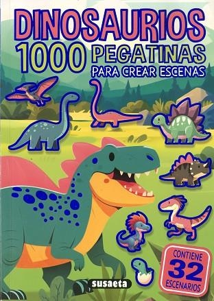Dinosaurios. 1000 pegatinas para crear escenas | 9788411964227 | Susaeta Ediciones | Librería Castillón - Comprar libros online Aragón, Barbastro