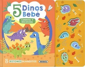 5 Dinos bebé | 9788411968829 | Susaeta Ediciones | Librería Castillón - Comprar libros online Aragón, Barbastro