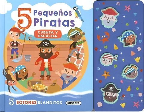 5 pequeños piratas | 9788411968843 | Susaeta Ediciones | Librería Castillón - Comprar libros online Aragón, Barbastro