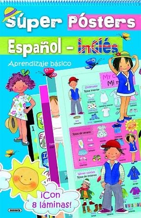 Super Pósters Español-Inglés. Aprendizaje básico | 9788410844636 | Susaeta, Equipo | Librería Castillón - Comprar libros online Aragón, Barbastro