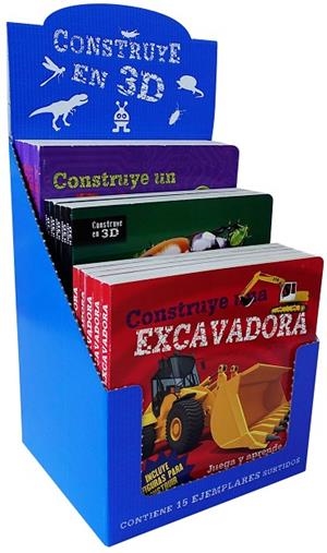 Estuche construye en 3D con 15 ejemplares | 9788467770100 | Ediciones, Susaeta | Librería Castillón - Comprar libros online Aragón, Barbastro