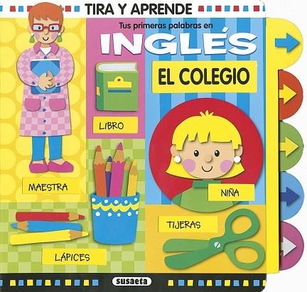 Tus primeras palabras en inglés. El colegio | 9788411963978 | Busquets, Jordi | Librería Castillón - Comprar libros online Aragón, Barbastro