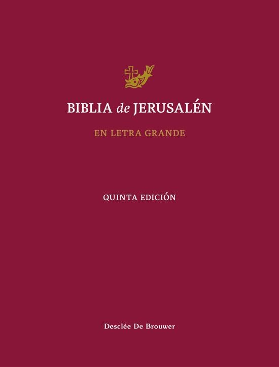 Biblia de Jerusalén | 9788433039521 | Escuela Bíblica y Arqueológica de Jerusalén | Librería Castillón - Comprar libros online Aragón, Barbastro