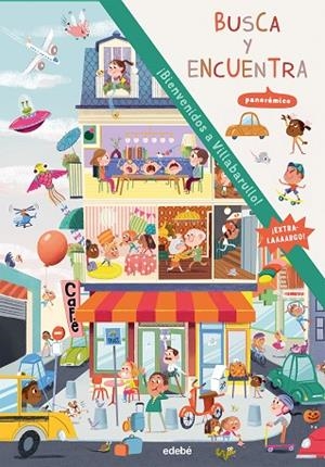 ¡BIENVENIDOS A VILLABARULLO! Busca y encuentra. Panorámico. | 9788468377537 | Fleurus Éditions | Librería Castillón - Comprar libros online Aragón, Barbastro