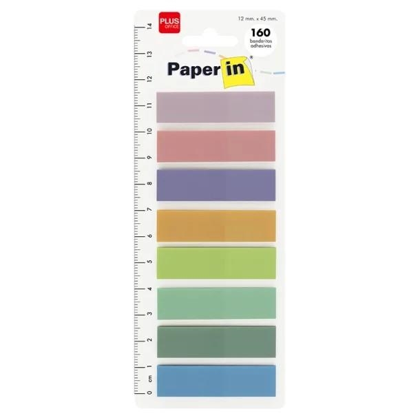 BANDERITAS PAPER IN PLUS OFFICE 8 COLORES PASTEL | 8426307330664 | Librería Castillón - Comprar libros online Aragón, Barbastro