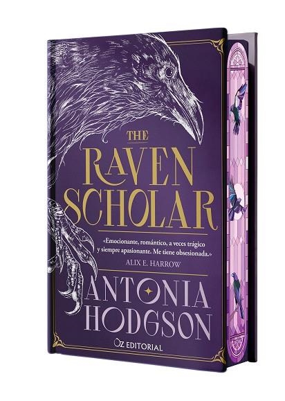 The Raven Scholar (edición especial limitada en tapa dura con cantos pintados) | 9788418431227 | Hodgson, Antonia | Librería Castillón - Comprar libros online Aragón, Barbastro