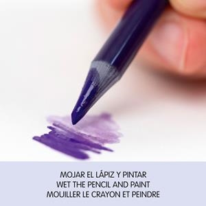 CAJA METÁLICA 12 LÁPICES COLOR TODO MINA ACUARELABLES MILAN CON PINCEL | 8411574095125 | Librería Castillón - Comprar libros online Aragón, Barbastro