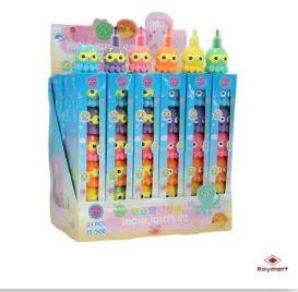 SET 5 MARCADORES FORMA DE PULPO | 8431234190571 | Librería Castillón - Comprar libros online Aragón, Barbastro