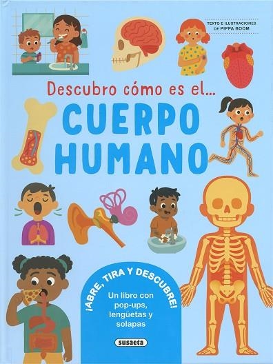 Descubro cómo es el cuerpo humano | 9788410848610 | Pippa Boom | Librería Castillón - Comprar libros online Aragón, Barbastro