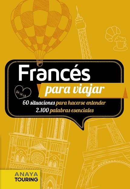 Francés para viajar | 9788491587613 | Anaya Touring | Librería Castillón - Comprar libros online Aragón, Barbastro