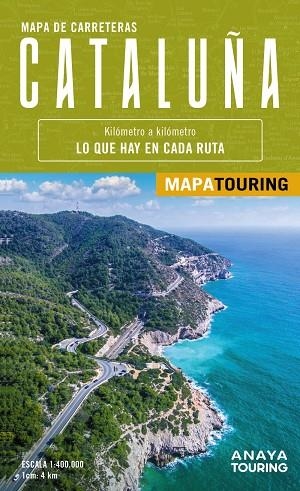 Mapa de carreteras de Cataluña 1:340.000 | 9788491587163 | Anaya Touring | Librería Castillón - Comprar libros online Aragón, Barbastro