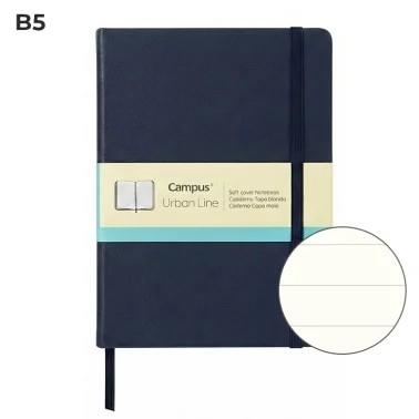 Libreta Cosida Campus Urban Line B5 80 Hojas Rayado Horizontal Azul | 8426307050258 | Librería Castillón - Comprar libros online Aragón, Barbastro