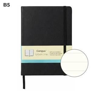 Libreta Cosida Campus Urban Line B5 80 Hojas Rayado Horizontal Negro | 8426307050371 | Librería Castillón - Comprar libros online Aragón, Barbastro