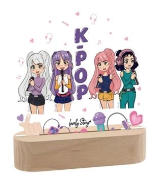 LÁMPARA DE NOCHE MOD.1 K-POP | 8435458198467 | Librería Castillón - Comprar libros online Aragón, Barbastro