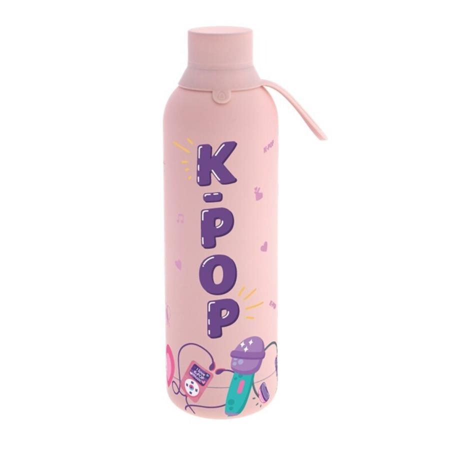 BOTELLA TÉRMICA  750ML COLORES SURTIDOS K-POP | 8435458198320 | Librería Castillón - Comprar libros online Aragón, Barbastro