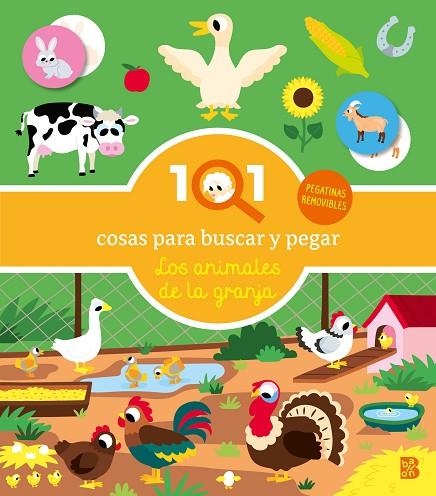 101 COSAS PARA BUSCAR Y PEGAR-LOS ANIMALES DE LA GRANJA | 9789403244723 | BALLON | Librería Castillón - Comprar libros online Aragón, Barbastro
